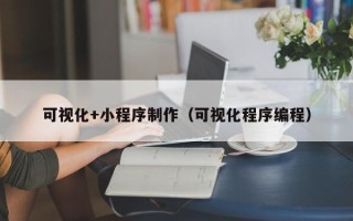 祁东可视化+小程序制作（可视化程序编程）
